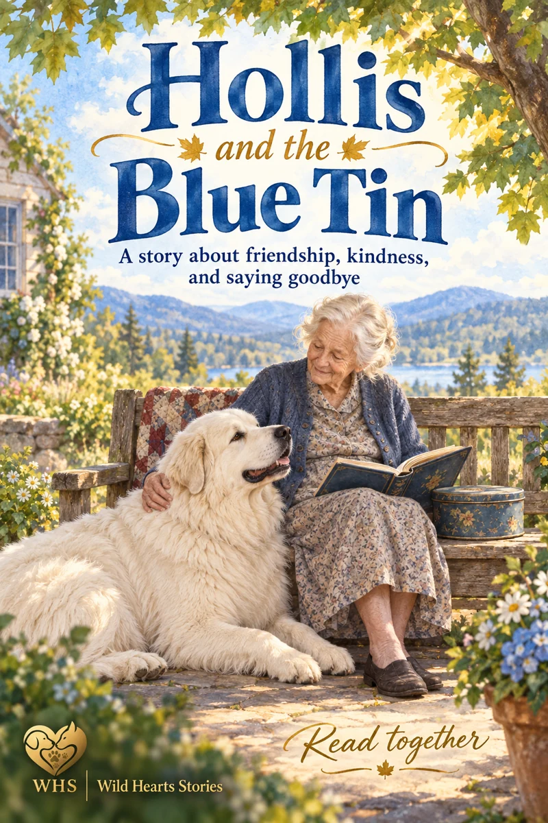 Hollis and the Blue Tin children's book